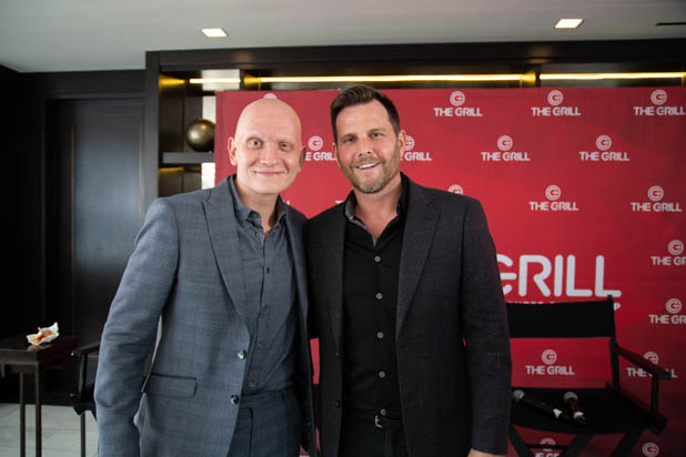 Anthony Carrigan, Dave Rubin at TheGrill 2019 Anthony Carrigan, Dave Rubin at TheGrill 2019