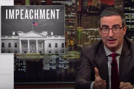 John Oliver Pushes the Case to Impeach Donald Trump (Video)