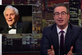 John Oliver Can’t Believe Kirk Douglas Has Been Alive Longer Than Women Have Been Able to Vote (Video)