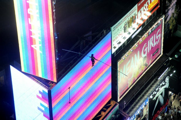 Lijana Wallenda in 'Highwire Live in Times Square With Nik Wallenda'