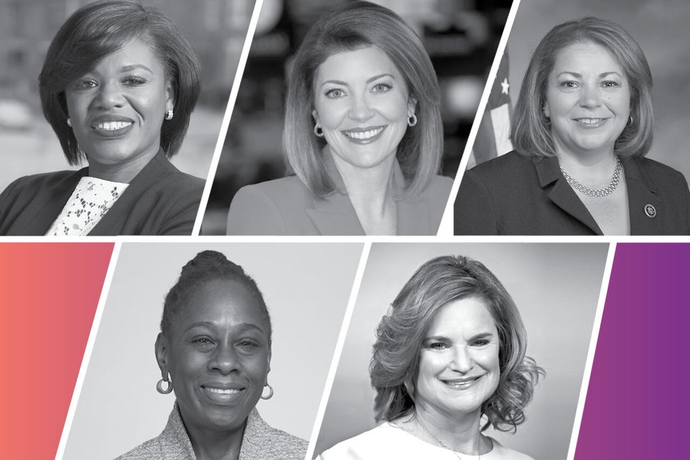 Chirlane McCray, Norah O'Donnell, Gale Anne Hurd, Cori Bush, Rep. Linda T. Sánchez, and Jennifer Palmieri Power Women Breakfast