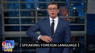 Colbert Mocks Beto and Booker’s ‘Español-Off’: ‘So Much Spanish on Stage, ICE Is Closing in’ (Video)
