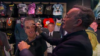 Tom Hanks Stole a Cardboard Cutout of Himself on a Dare From Jimmy Kimmel (Video)