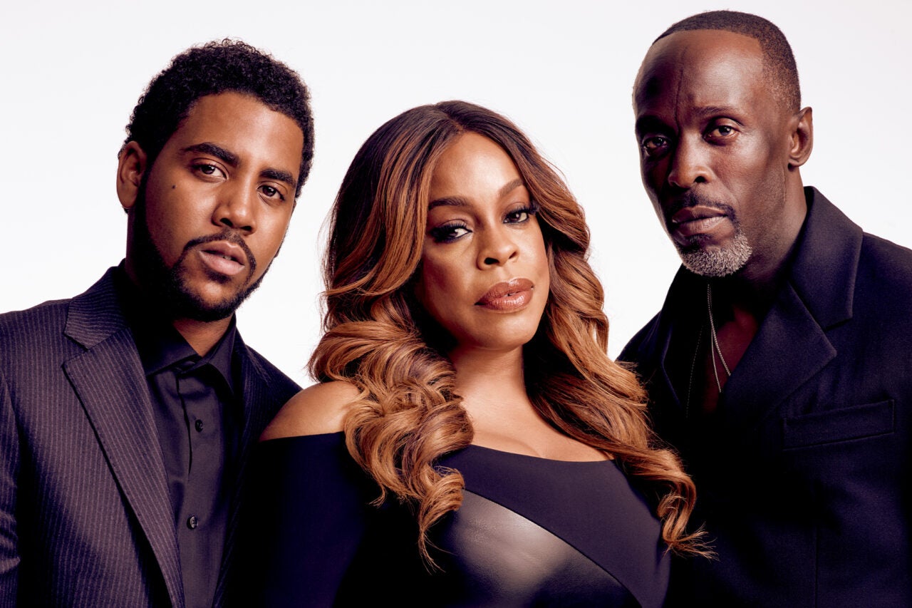 FOR MAGAZINE USE Jharrel Jerome, Niecy Nash, Michael K. Williams, When They See Us