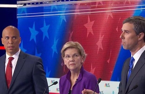 2019 Democratic Debate Beto O Rourke Breaks Out In Spanish Cory Booker Follows Suit