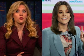 Kate McKinnon Has Already Nailed Her Impression of ‘Beautiful Flower’ Marianne Williamson (Video)