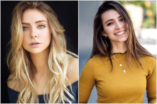 Maddie Phillips and Anjelica Bette Fellini