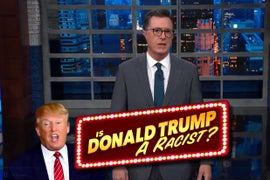 Colbert Mocks Trump’s Baltimore Insults With ‘God Bless America’ Parody (Video)