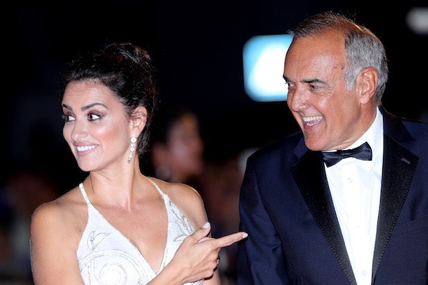 Penelope Cruz Alberto Barbera Venice Film Festival