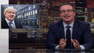 John Oliver Dubs UK Prime Minister Boris Johnson a ‘Cartoon Englishman Who Dresses Like a Raccoon’ (Video)