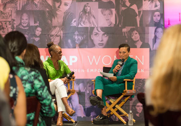Chirlane McCray and Whembley Sewell at PWB NYC 2019 Chirlane McCray and Whembley Sewell at PWB NYC 2019