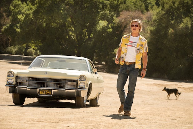 Once Upon a Time in Hollywood Brad Pitt 1966 Cadillac DeVille
