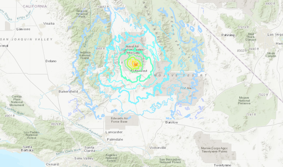 Usgs Earthquake Chart