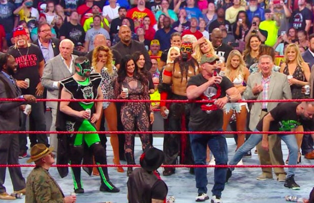 Wwe S Raw Reunion Draws 3 1 Million Viewers Up 26 From Last Week
