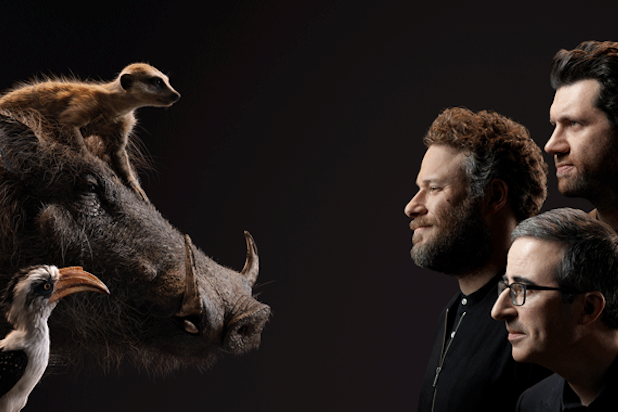 'The Lion King' Featurette: Hear Seth Rogen and Billy Eichner Sing 'Hakuna Matata' (Video)