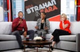 Michael Strahan, Keke Palmer, and Sara Haines