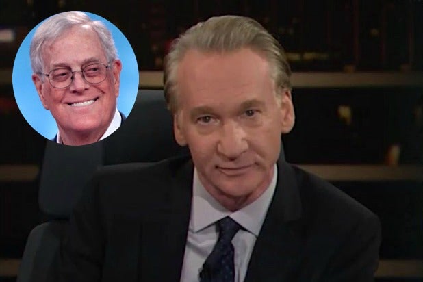Bill Maher: I'm 'Glad' David Koch Is Dead, 'And I Hope the End Was Painful'