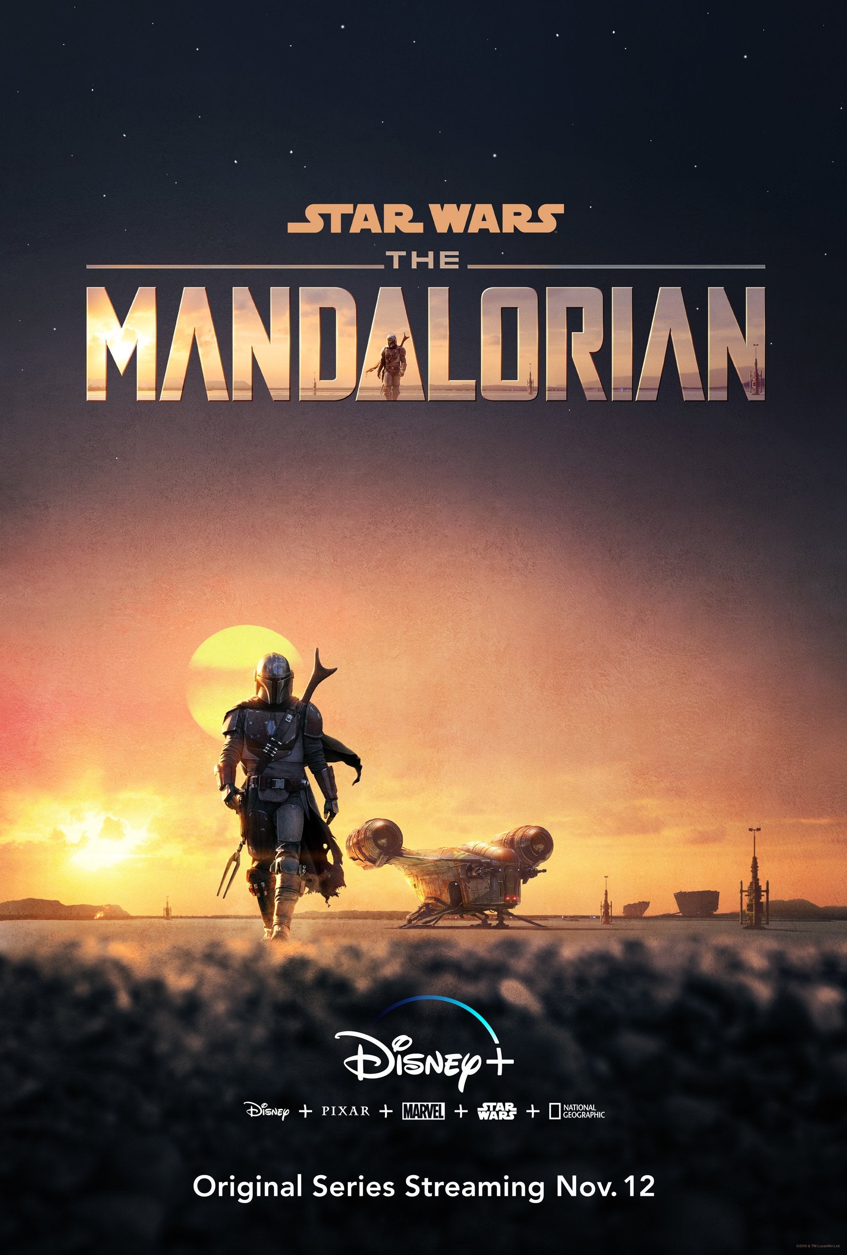 The Mandalorian Disney Unveils First Poster For Live Action Star The Mandalorian Disney Unveils First Poster For Live Action Star