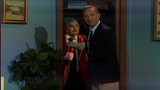 Mister Rogers Meets His Arch Nemesis Captain Kangaroo in Twisted Fake Trailer on ‘Kimmel’ (Video)