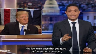 Trevor Noah Wonders if Trump’s Real Immigration Plan Is to Deport Melania (Video)