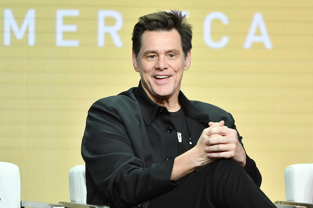 Jim Carrey at TCA in 2019