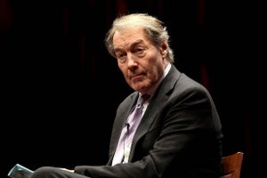 Charlie Rose at the Museum of Jewish Heritage in 2015