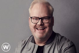 ‘American Dreamer’ Star Jim Gaffigan on How Men Are ‘Just Gorillas’ in New Economy | Video
