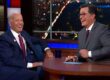 Joe Biden Stephen Colbert
