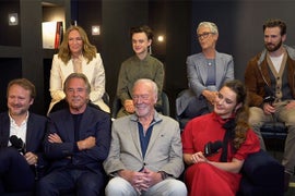 ‘Knives Out’ Stars Jamie Lee Curtis, Toni Collette, Don Johnson on Chris Evans’ ‘Eat S—‘ Scene: ‘That Was Particularly Spicy’ (Exclusive Video)