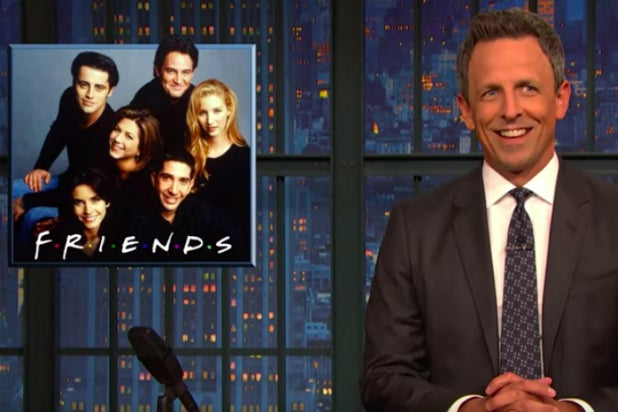 Seth Meyers Pitches Friends Episodes For 2019 Video - 