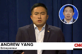 Presidential Candidate Andrew Yang Responds to New ‘SNL’ Cast Member Bowen Yang’s Impression (Video)