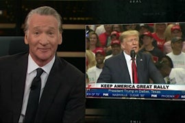Bill Maher’s Recipe to Win the Presidency: ‘Just Be Less Crazy Than Donald Trump’ (Video)