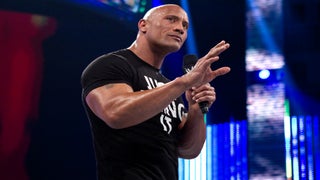 Watch Dwayne Johnson Open Fox’s ‘Friday Night SmackDown’ With a Rock Bottom to Baron Corbin (Video)