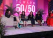 Nancy Josephson, Jennifer Caserta, Cara Stein, Alicin Reidy Williamson and Dalana Brand at the Power Women Summit 2019