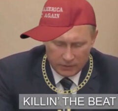 Colbert MAGA Challenge Trump Putin