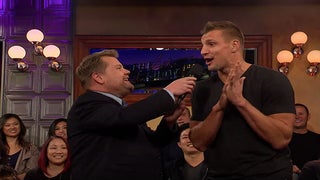 Rob Gronkowski Says He’ll Return to the NFL – But Only If the Patriots Sign James Corden (Video)