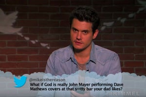 John Mayer does Jimmy Kimmel's 'Mean Tweets'