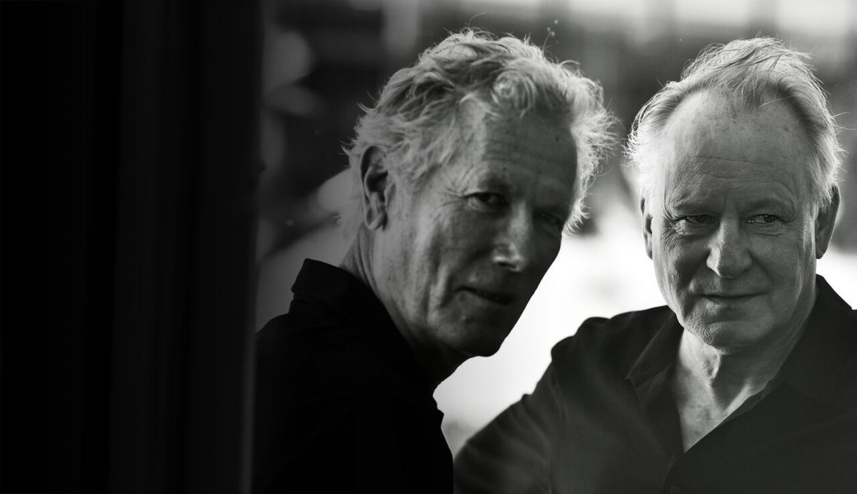 Stellan Skarsgard and Hans Pettre Moland