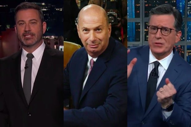 Late-Night Hosts Rip Trump Over Sondland’s ‘Quid Pro Quo’ Reveal: ‘Our President Has Been Caught Orange-Handed’ (Videos)