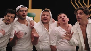 James Corden Forms Supergroup ‘Boyz II Menorah’ With Guests Zach Braff, Charlie Puth and More (Video)
