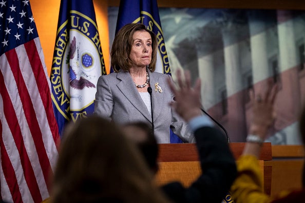 Speaker Pelosi Addresses The Media In Weekly Briefing