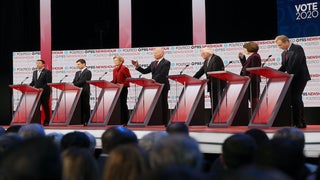 The 6 Most Memorable Moments From the Sixth Democratic Debate, From Wine Caves to Age