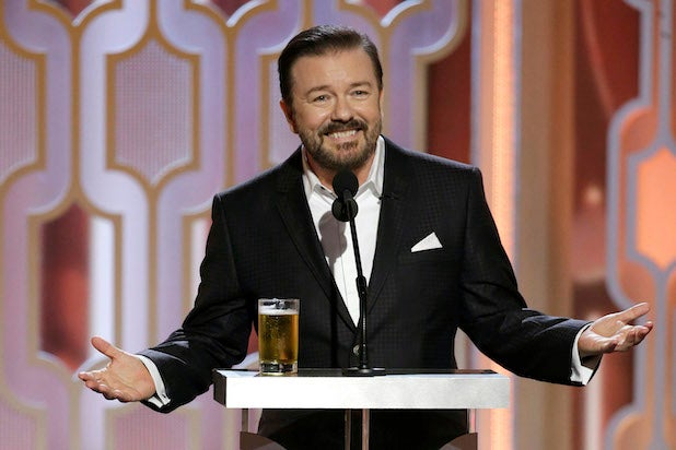 Golden Globes Ricky Gervais