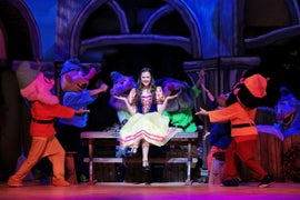 ‘Snow White Christmas’ Star Olivia Sanabia Explains Panto: ‘Boo for the Bad Guys, Cheer for the Good’