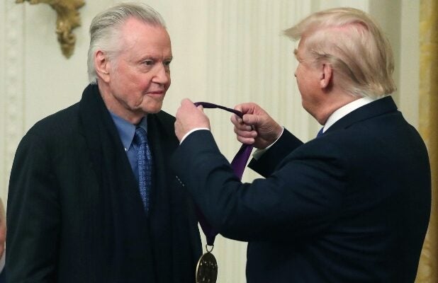 Trump Plugs Jon Voight and Showtime&#39;s &#39;Ray Donovan&#39;: &#39;Jon Delivers Big.  Also, Loves the USA!&#39;