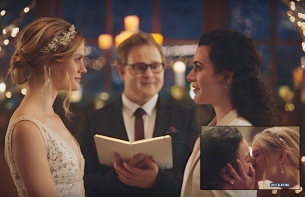 lesbian wedding script in hotel housewife