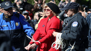 All the Stars Arrested at Jane Fonda’s ‘Fire Drill Fridays’ Climate Change Protests (Photos)