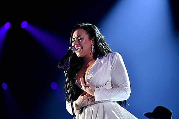 Demi Lovato Debuts Anti-Trump Song 'Commander in Chief'