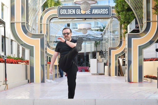 Ricky Gervais Golden Globe Awards