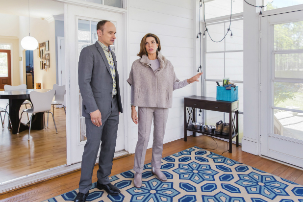 Hilary Farr and David Visentin on HGTV's "Love It or List It"